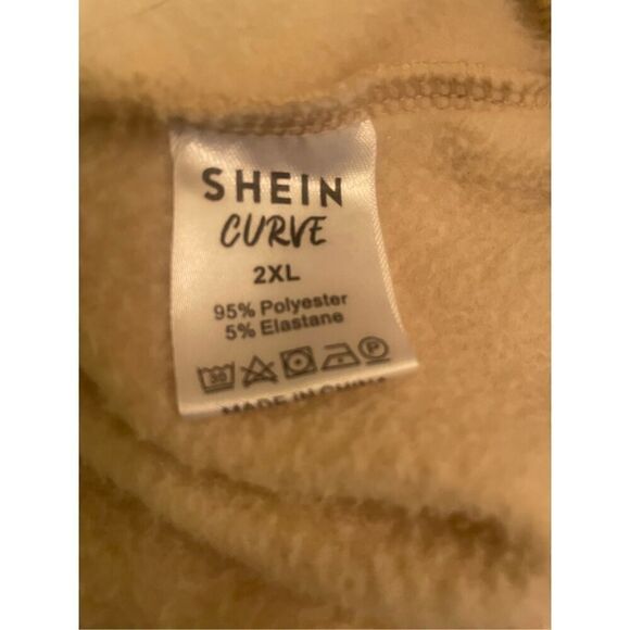 SHEIN Happy Helloween Crewneck Cream Colored Sweatshirt Size 2XL-NWOT - Picture 8 of 8